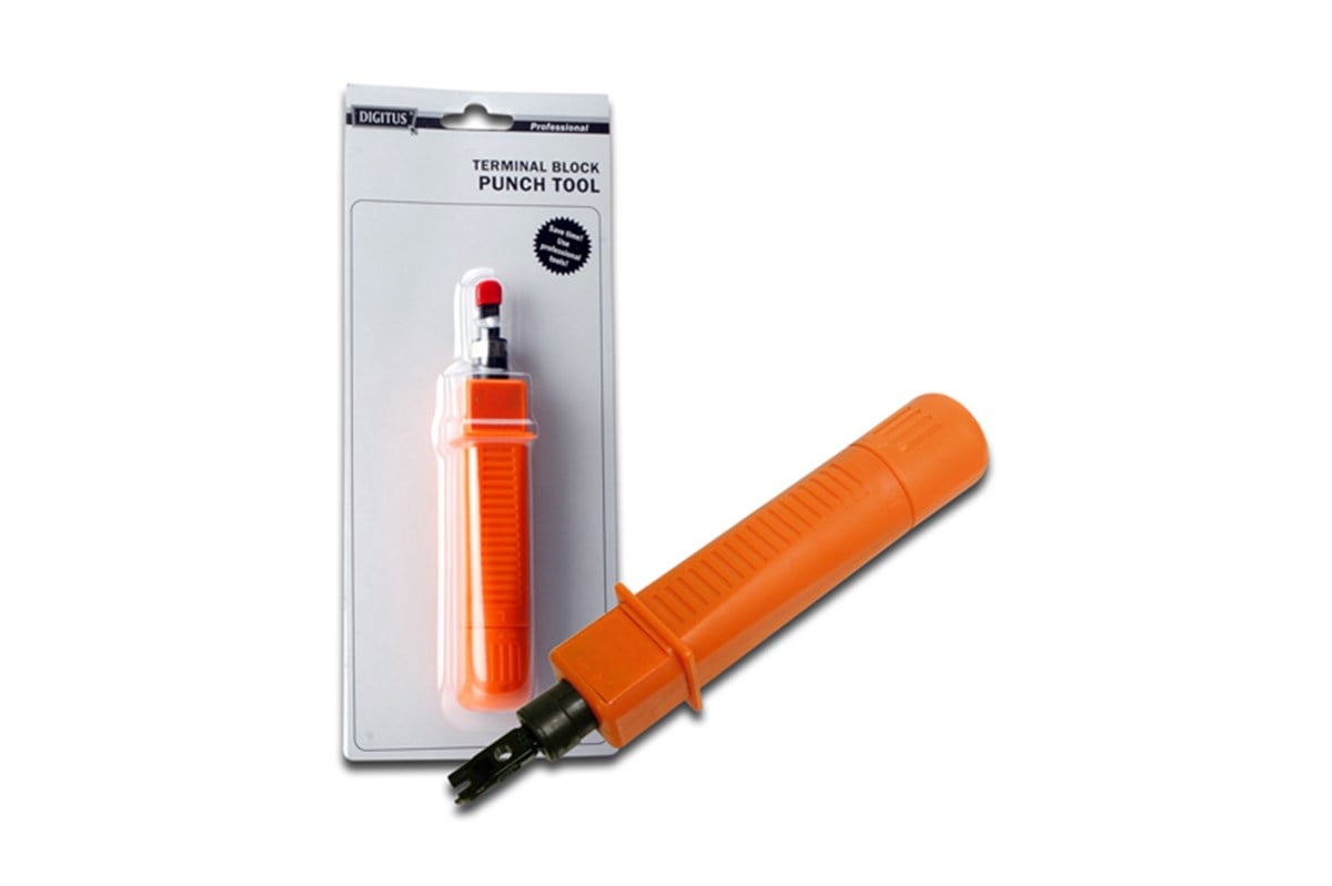 Digitus Basma Aparatı,  110 Terminal Block için <br>
Terminal Block Pressing Tool for Type 110
