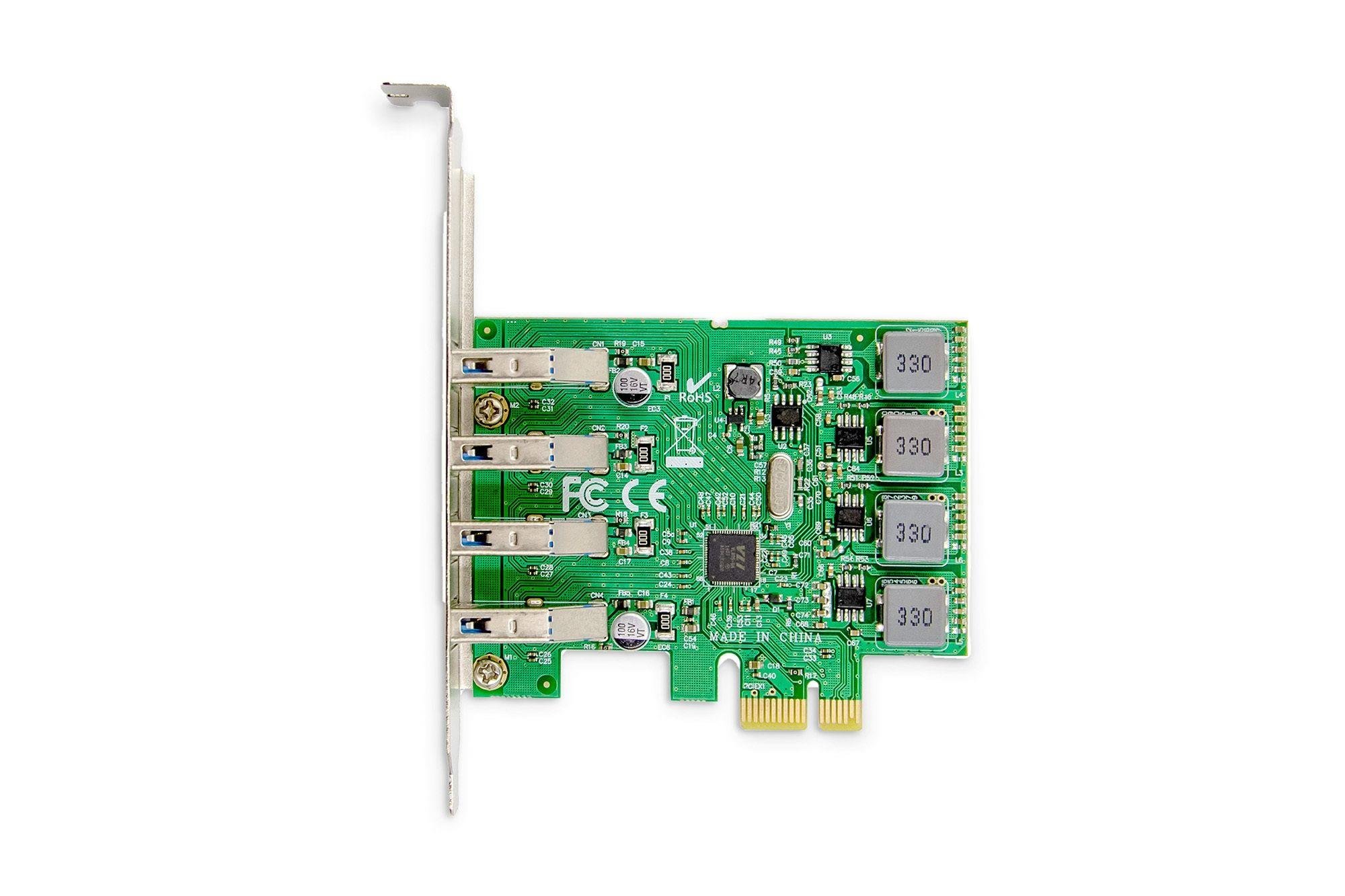 Digitus DS-30226  4 Port USB3.0 PCI Express kart.