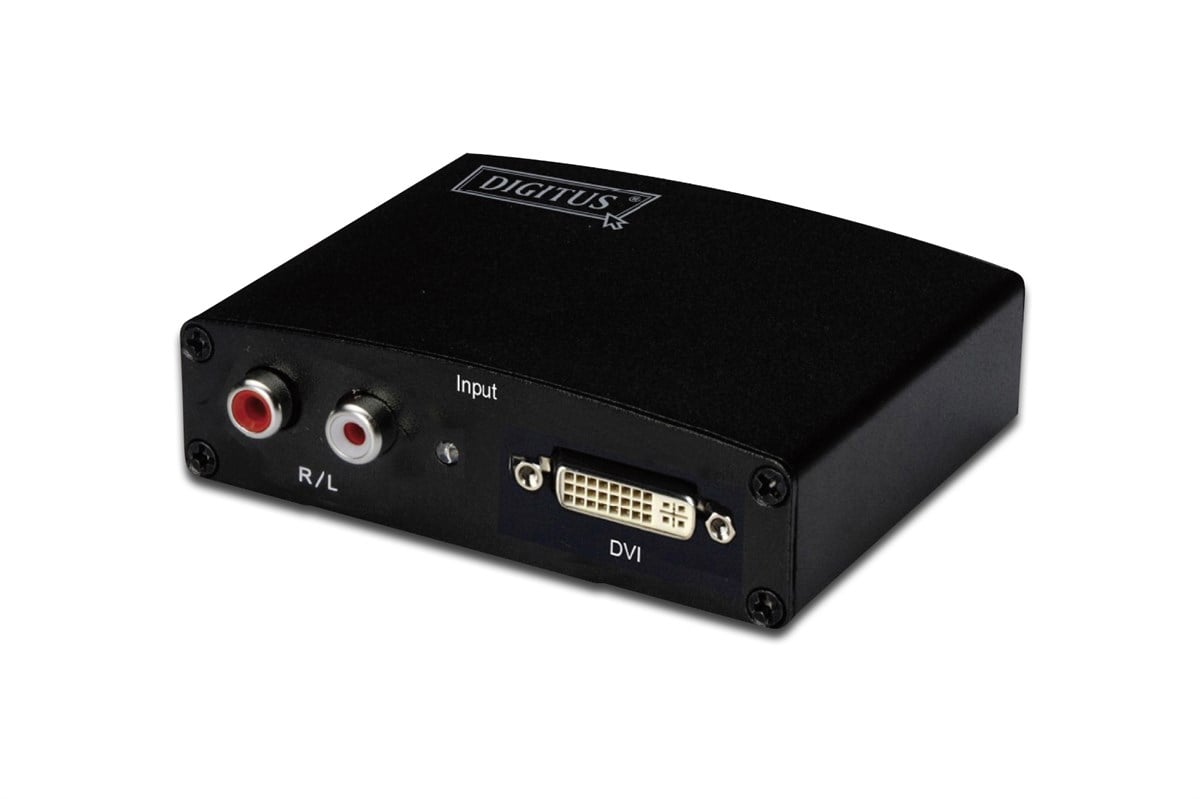 Digitus DVI Video / Audio <-> HDMI Video Çeviricisi, maksimum çözünürlük 1080p, bant genişliği 225MHz 