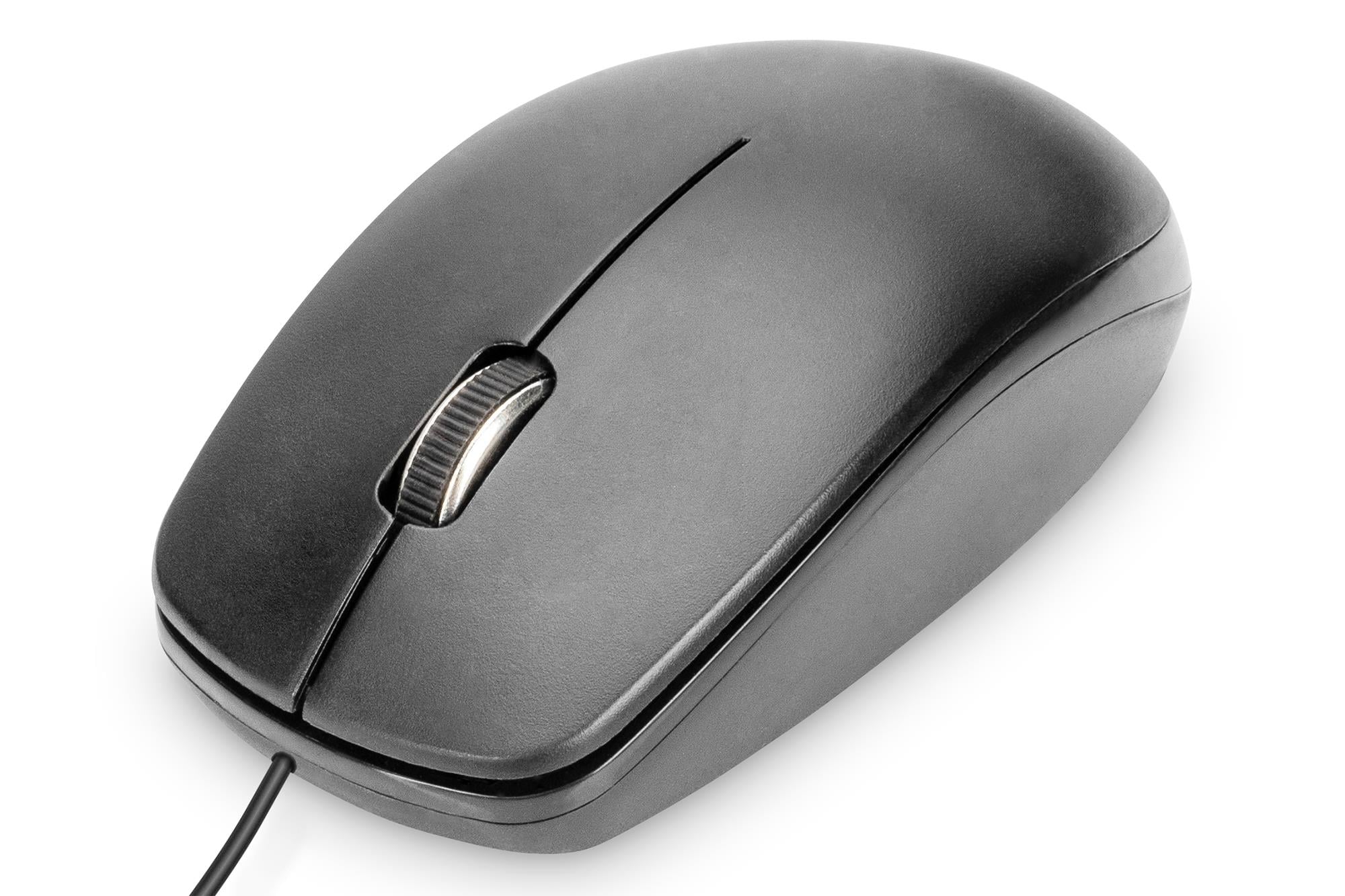 DIGITUS USB mouse with cable, 3 buttons, 1200 dpi 