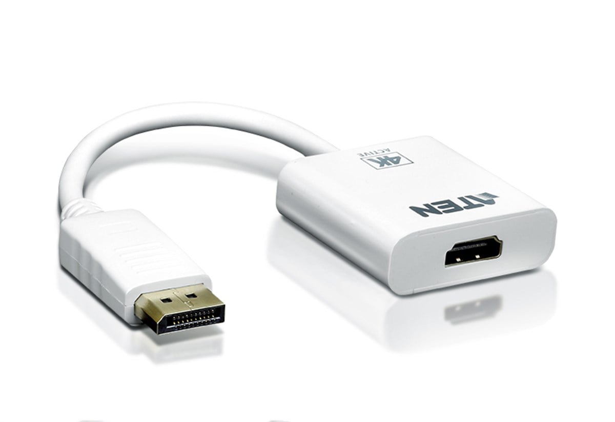 DisplayPort (DP) <-> HDMI Adaptörü, 4K HDMI, Kablolu, DP Erkek - HDMI A Dişi, 2160p, 0.20 metre