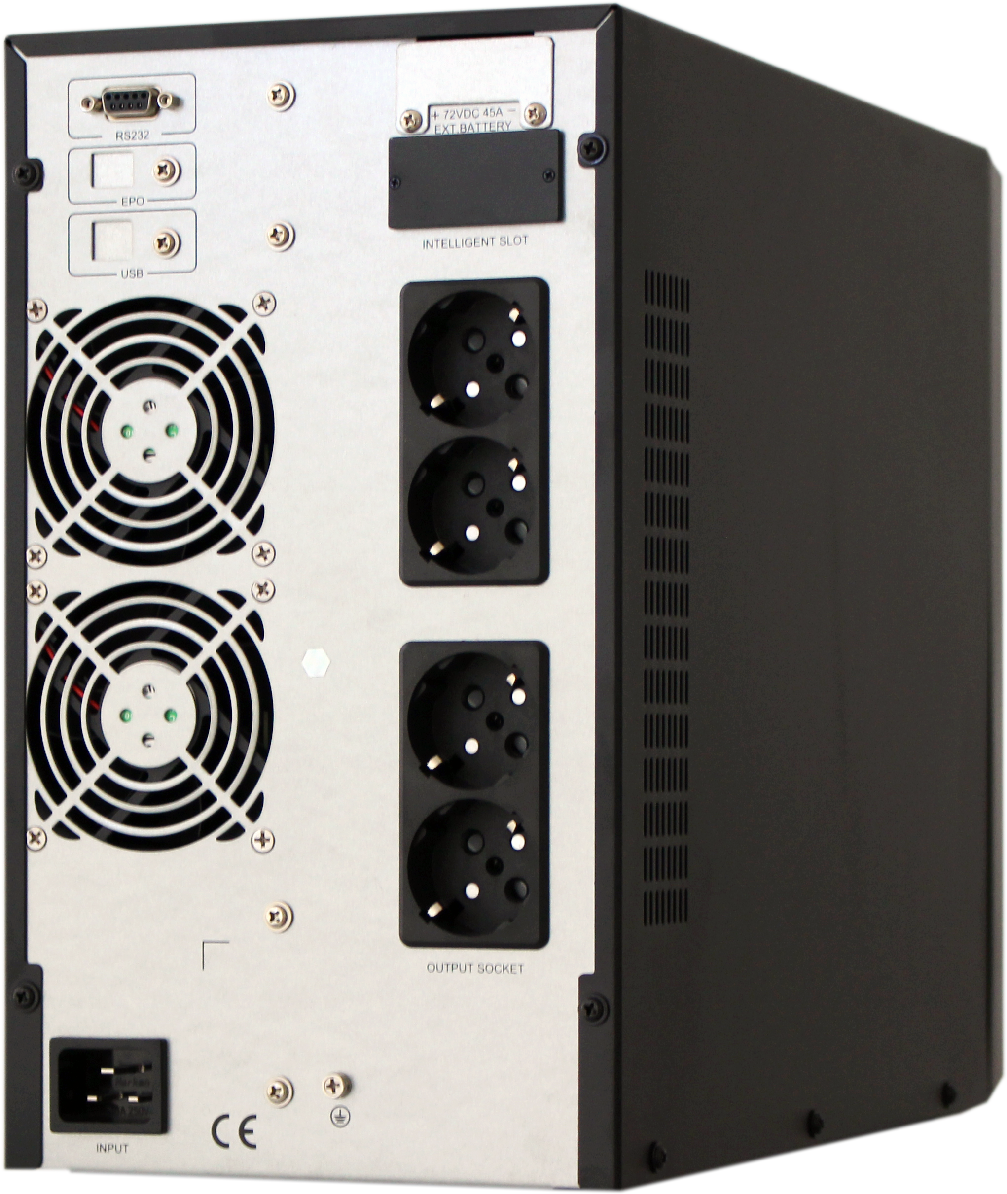 DOTVOLT MN PLUS Online 2 KVA 1/1 Faz (4x12v 9AH Akü ) UPS