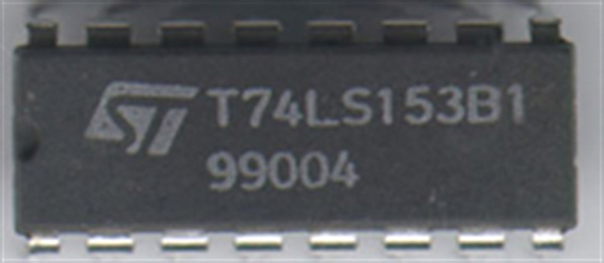 DUAL 4/1 MULTIPLEXER, STROBE