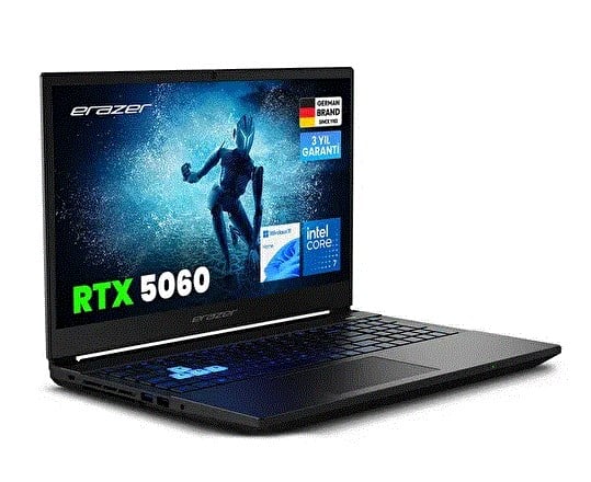 ERAZER Deputy 15 P1 MD62761 Core 7 250H 16GB 1TB SSD 8gb RTX5060 15.6