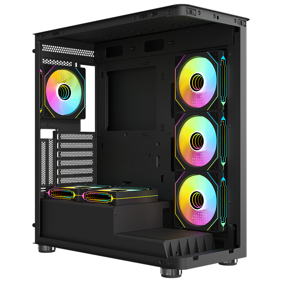 FRISBY FC-9570G VANTA-G 750W 80+ Bronze Siyah Mid Tower ATX Kasa