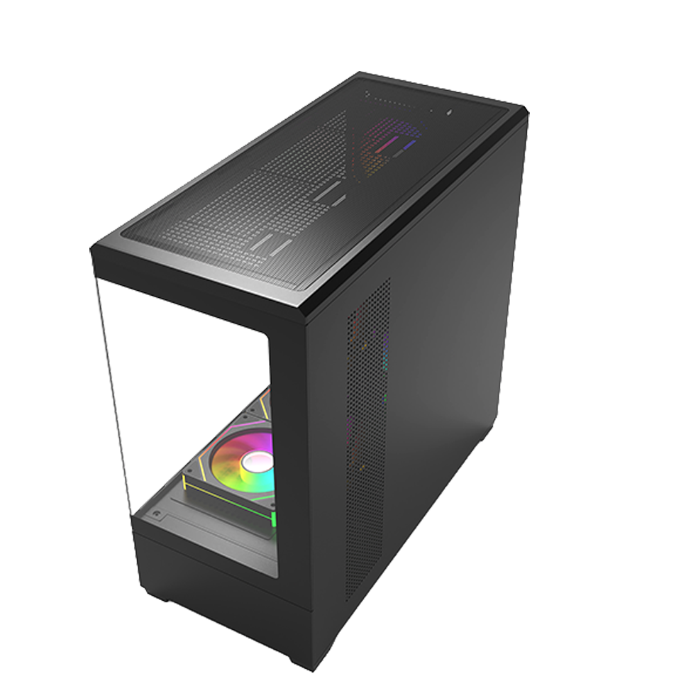 FRISBY FC-9585G TUNDRA 750W 80+ Bronze Siyah Mid Tower ATX Kasa