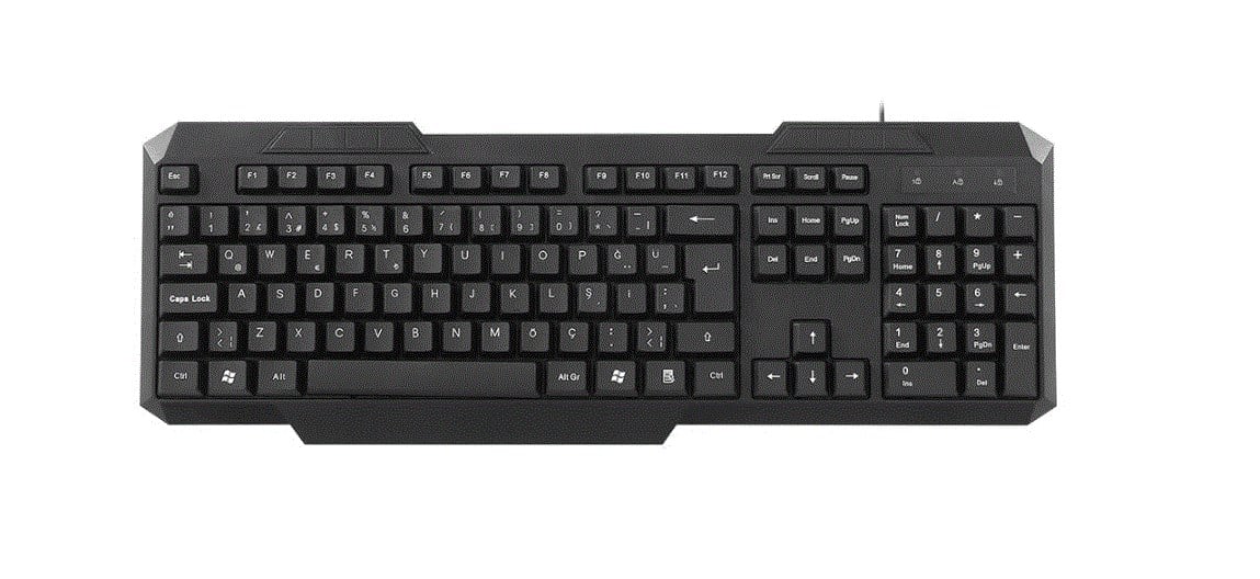 FRISBY FK-4810QU Q Türkçe USB Standart Siyah Klavye