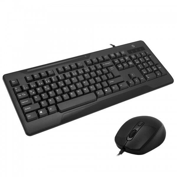 Frisby FK-4840QU USB Q siyah kalvye&mouse set