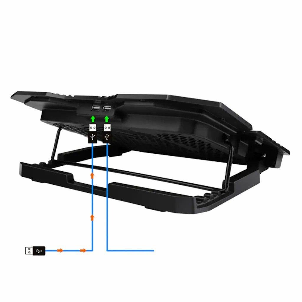 Frisby FNC-5235ST GS6 notebook soğutucu siyah