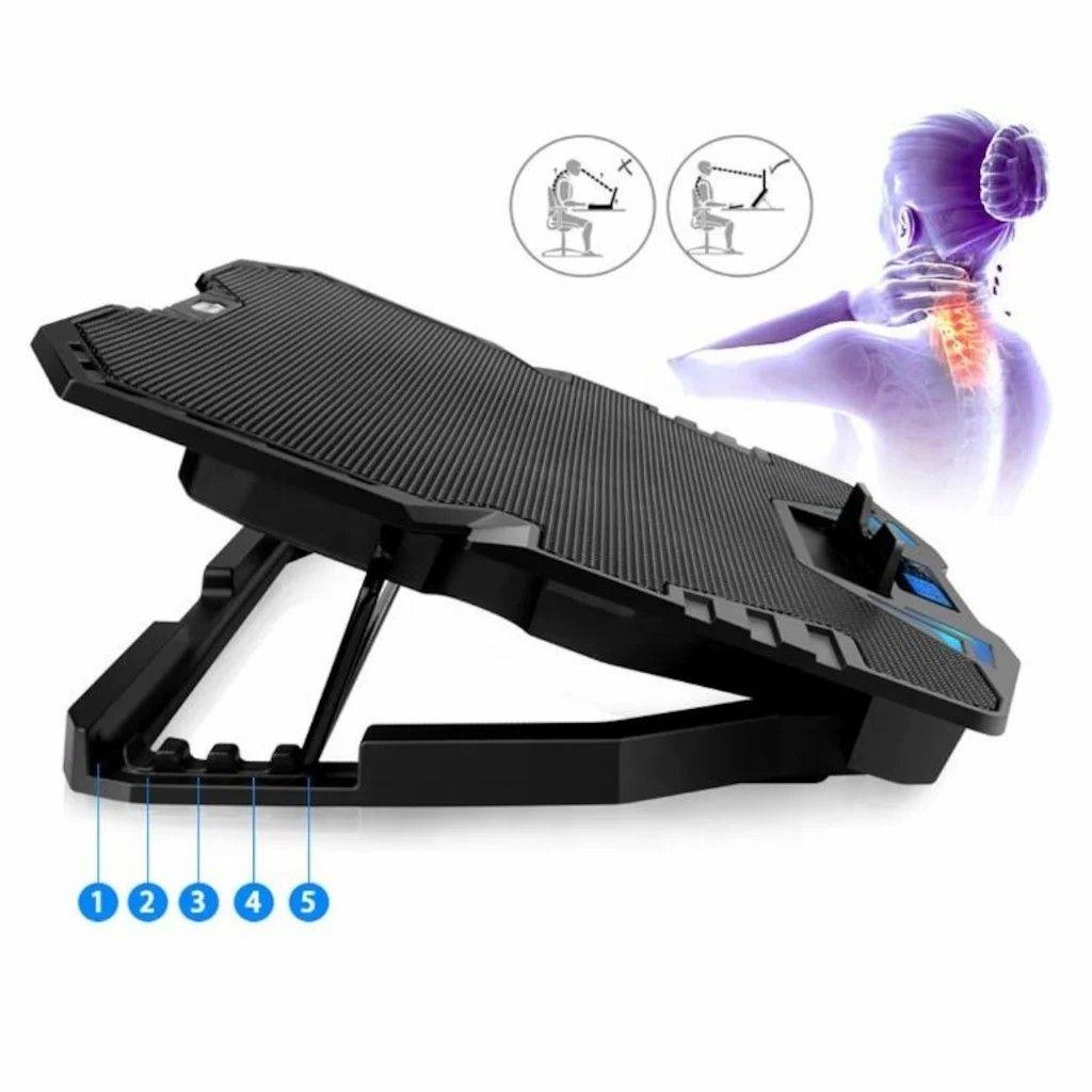 Frisby FNC-5235ST GS6 notebook soğutucu siyah