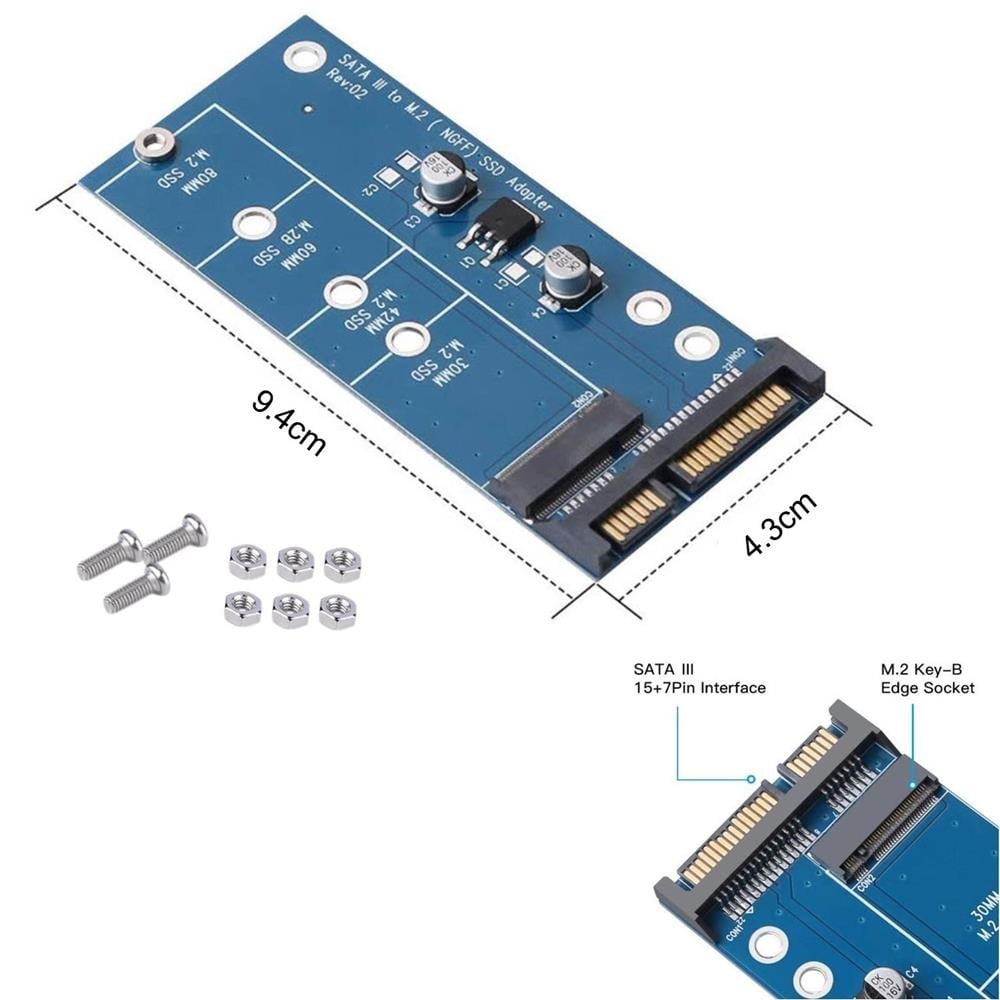 GABBLE GAB-STM2 SATA 3.0 TO M2 DÖNÜŞTÜRÜCÜ KART