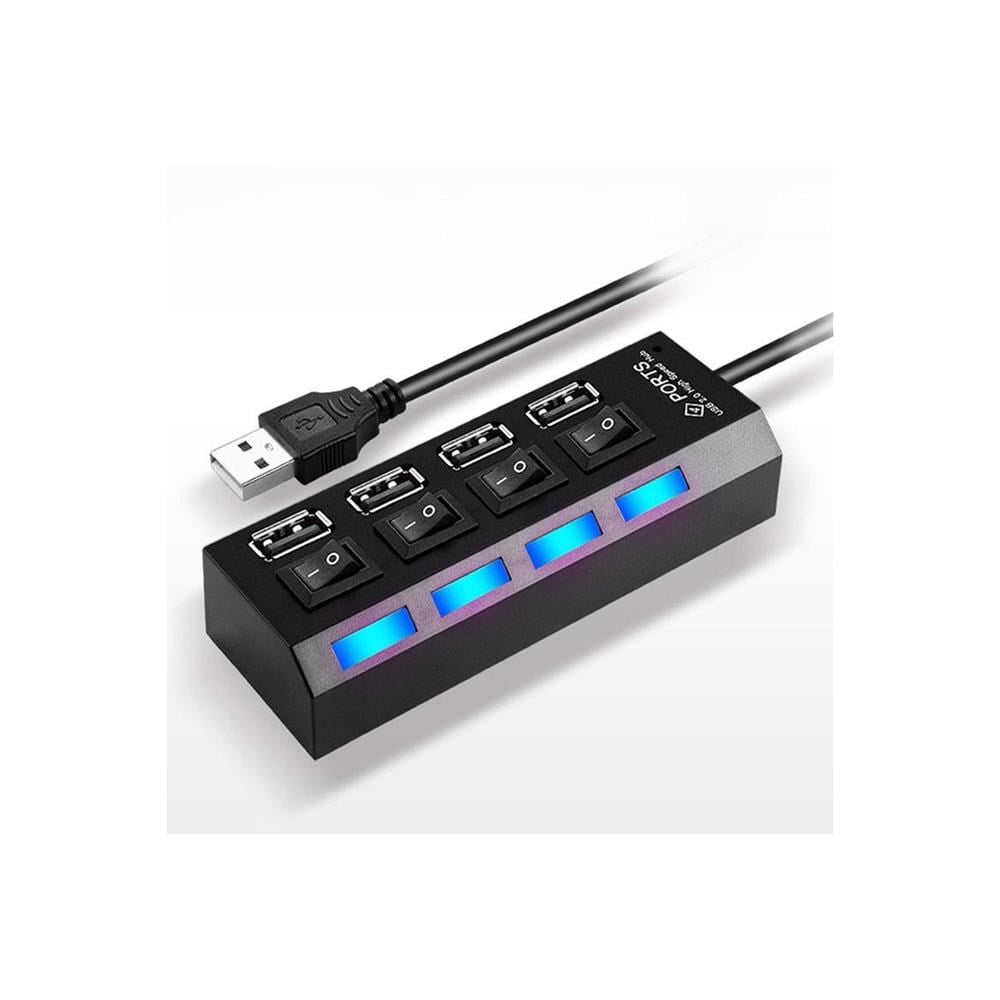 GABBLE GAB-UAP420 4 PORT ANAHTARLI USB 2.0 ÇOKLAYICI