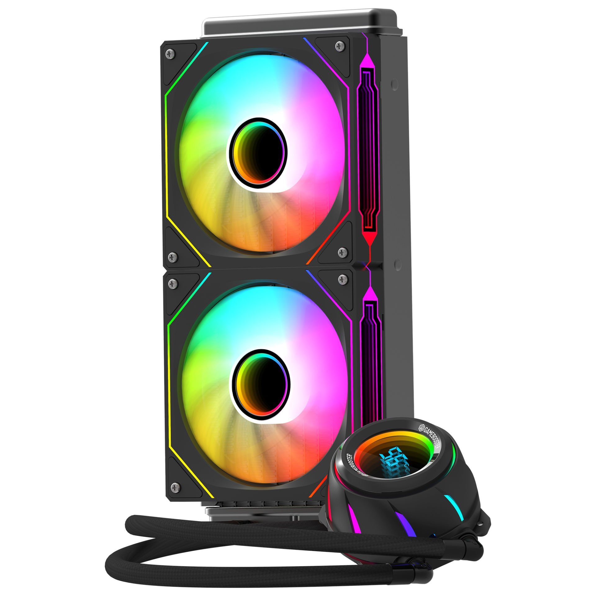 GAMEBOOSTER 240MM BLADE 240B GB-LCS-BL240B ARGB AM5-1851p Sıvı Soğutmalı İşlemci Fanı