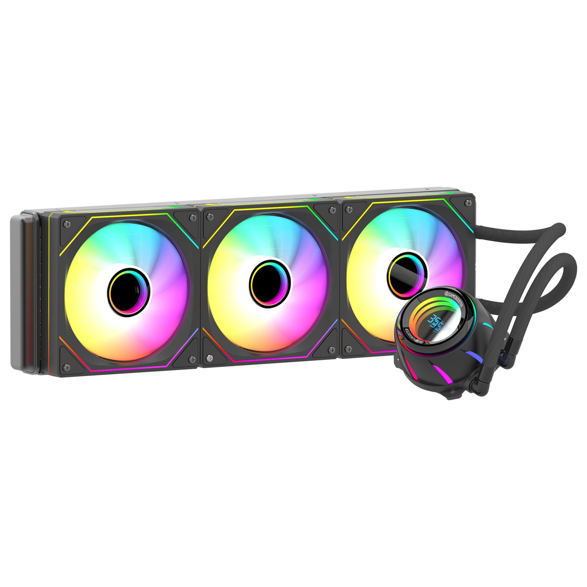 GAMEBOOSTER 360MM BLADE 360B GB-LCS-BL360B ARGB AM5-1851p Sıvı Soğutmalı İşlemci Fanı