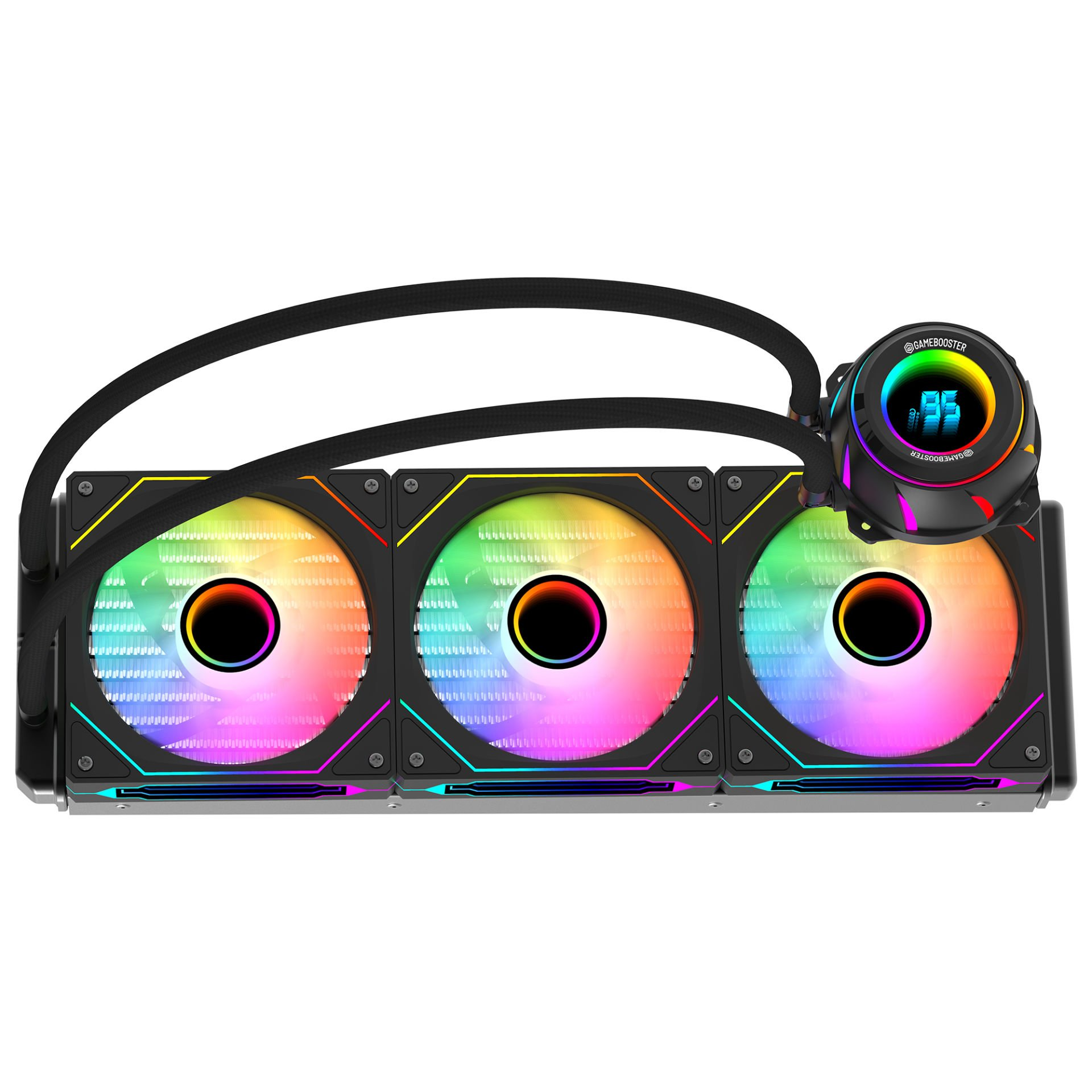 GAMEBOOSTER 360MM BLADE 360B GB-LCS-BL360B ARGB AM5-1851p Sıvı Soğutmalı İşlemci Fanı