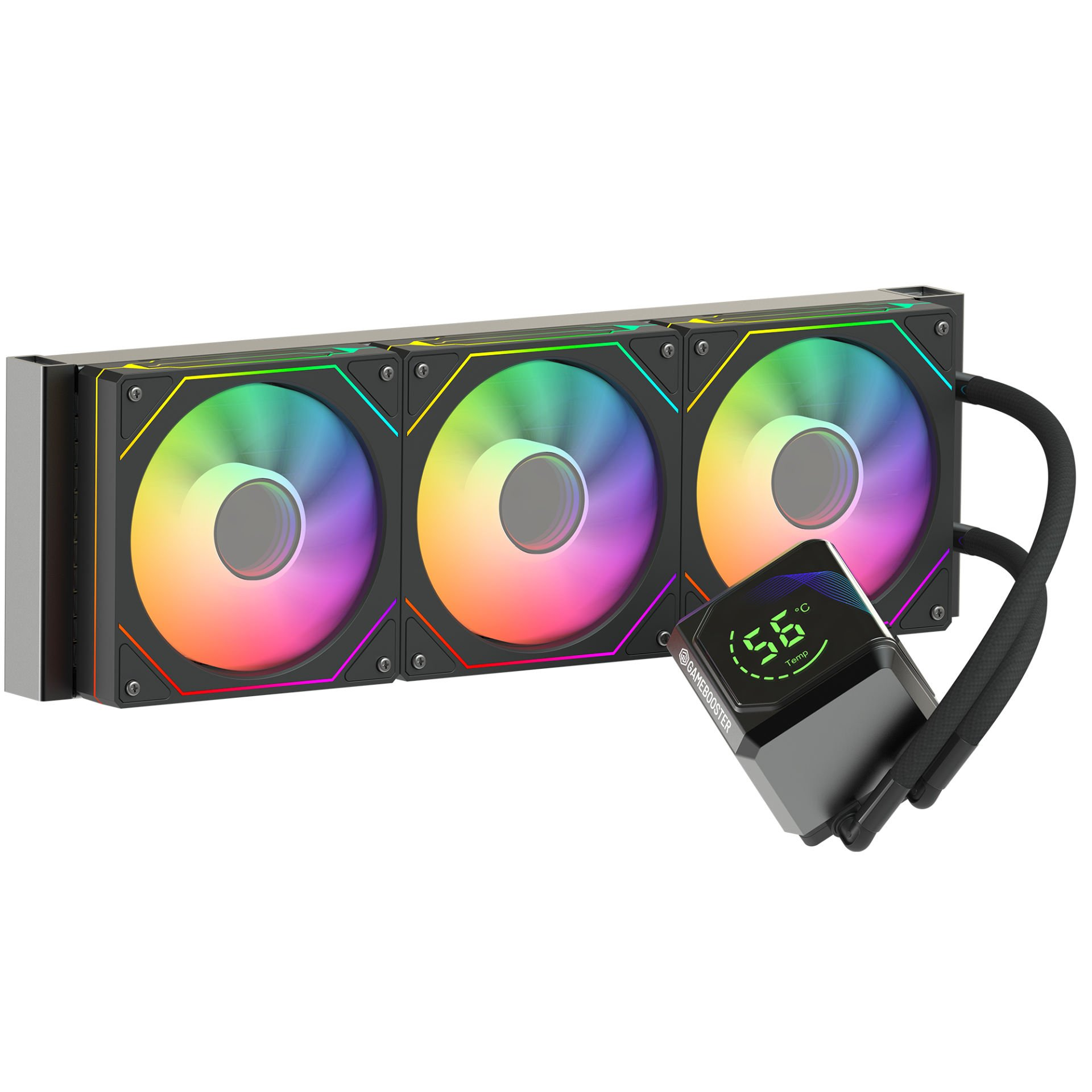GAMEBOOSTER 360MM SIGHT PRO 360B GB-LCS-SP360B ARGB AM5-1851p Sıvı Soğutmalı İşlemci Fanı