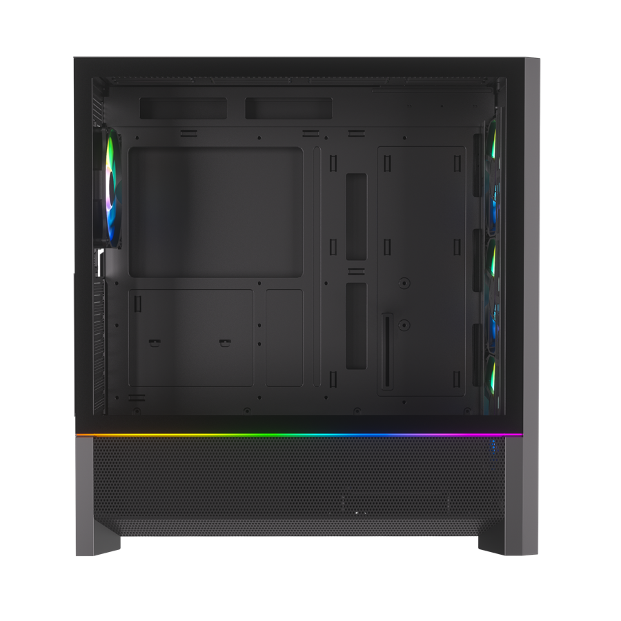 GAMEBOOSTER 750W 80+ BRONZE MYSTRAL JBST-GBJML03 4-ARGB Fanlı Gaming EATX PC Kasası