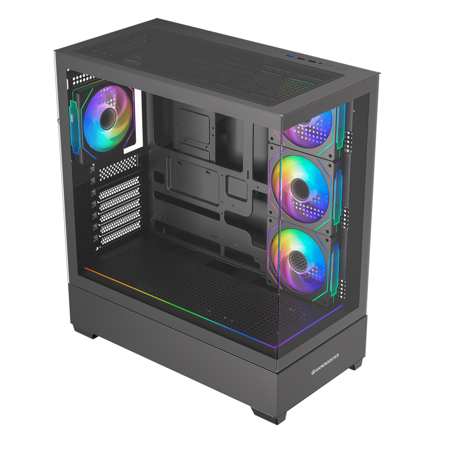 GAMEBOOSTER 750W 80+ BRONZE NYVRA PRIME JBST-GBJML01 4-ARGB Fanlı Gaming EATX PC Kasası