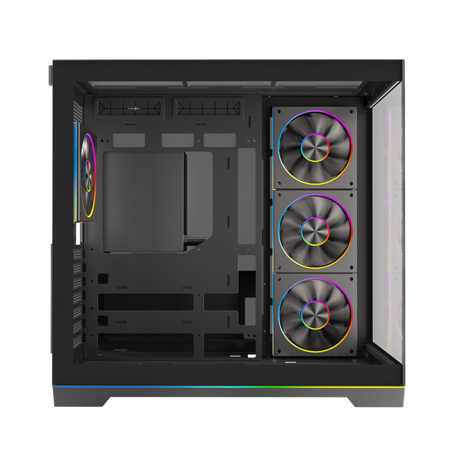 GAMEBOOSTER 850W 80+ BRONZE NYVRA SYNC JBST-GBJML08 4-ARGB Fanlı Gaming Mid-Tower PC Kasası