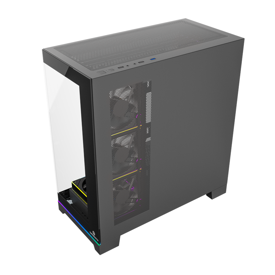 GAMEBOOSTER 850W 80+ BRONZE NYVRA SYNC JBST-GBJML07 4-ARGB Fanlı Gaming Mid-Tower PC Kasası