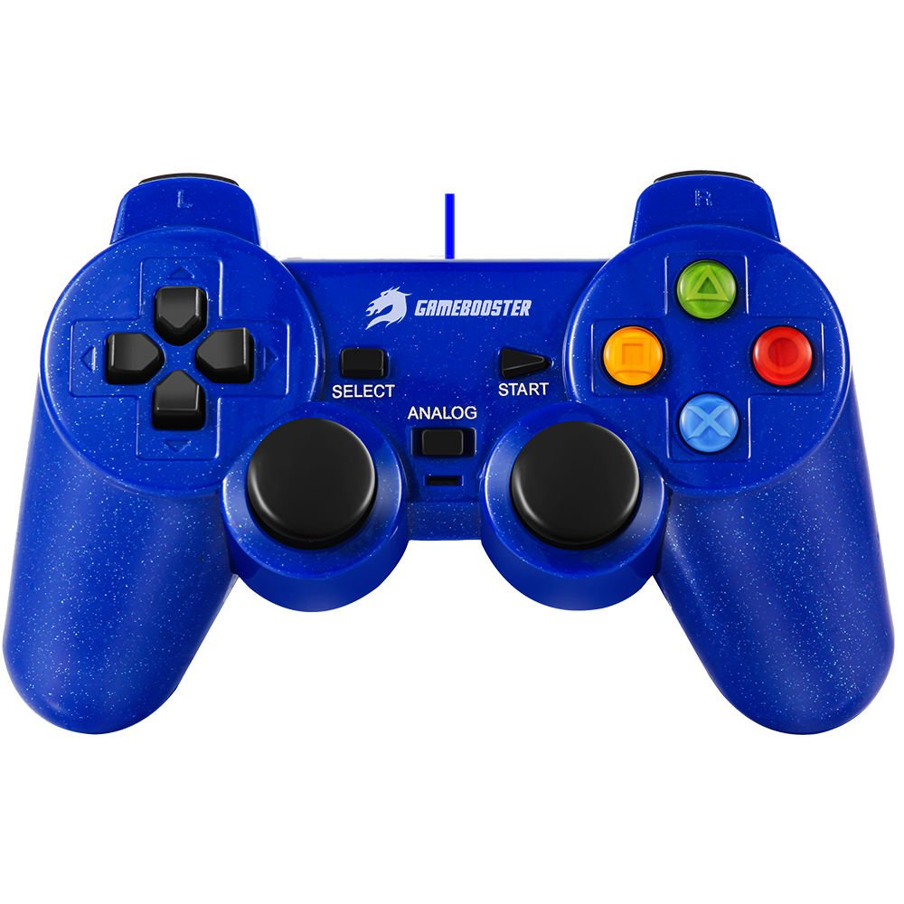 GAMEBOOSTER GB-J101B Mavi Kablolu Gamepad