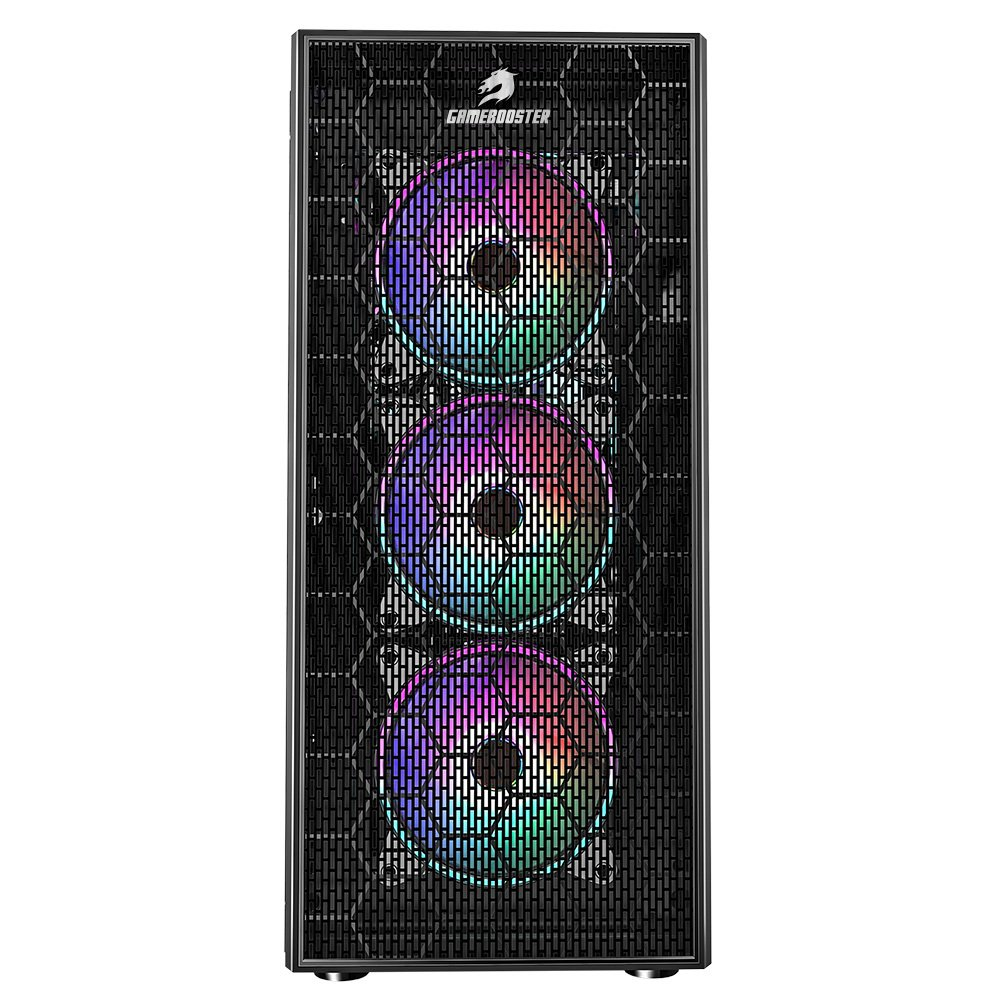 GAMEBOOSTER GB-X51 6-RGB Fanlı Gaming Mid-Tower PC Kasası