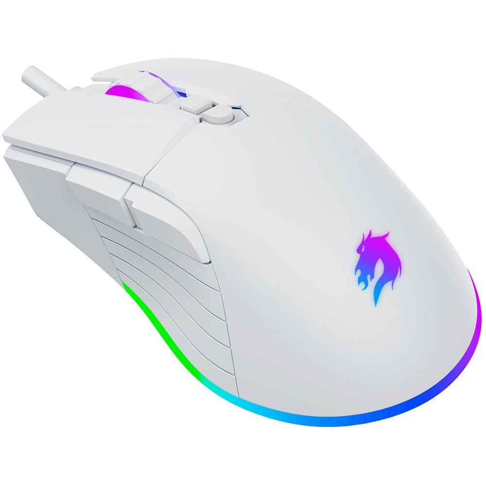 GAMEBOOSTER M12 Vital RGB Aydınlatmalı Beyaz Profesyonel Gaming Mouse