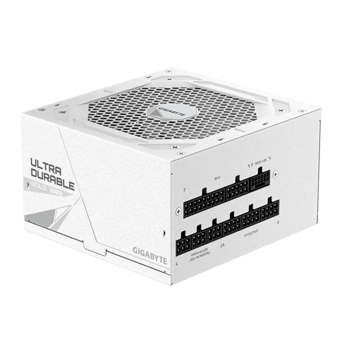 GIGABYTE 1000w 80+Gold GP-UD1000GM PG5 ICE Tam Modüler Power Supply Beyaz