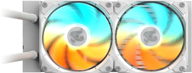 GIGABYTE 240MM GP-GIGABYTE GME 240 ICE ARGB AM5-1851p Sıvı Soğutmalı İşlemci Fanı Beyaz