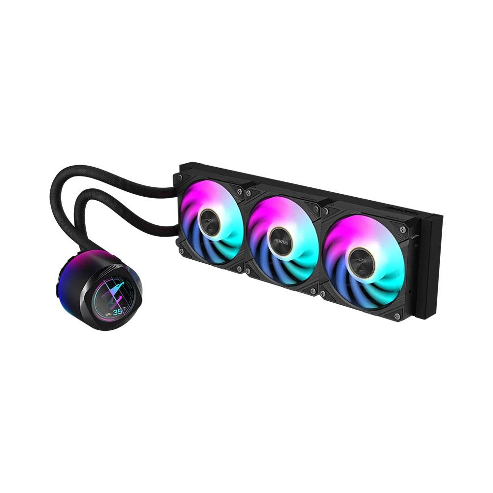 GIGABYTE 360MM AORUS WATERFORCE X II 360 LCD ARGB AM5-1851p Sıvı Soğutmalı İşlemci Fanı