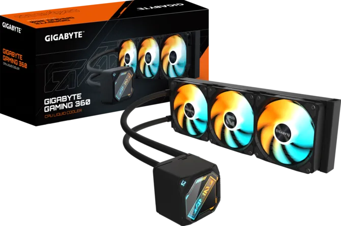 GIGABYTE 360MM GAMING 360 GME-360 ARGB AM5-1851p Sıvı Soğutmalı İşlemci Fanı