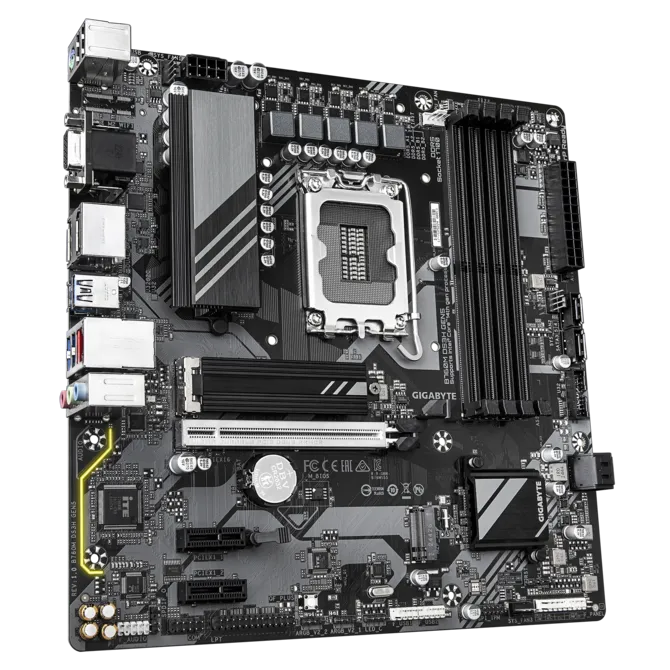 GIGABYTE B760M DS3H GEN5 DDR5 HDMI-DP TYPEC PCIE 4.0 1700p mATX
