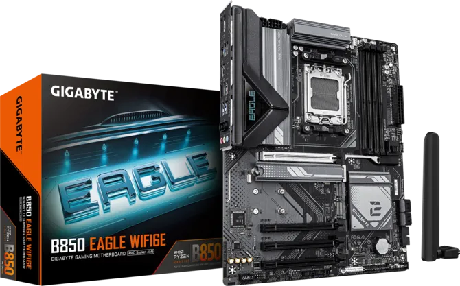 GIGABYTE B850 EAGLE WIFI6E DDR5 HDMI-DP TYPEC PCIE 5.0 AM5 ATX