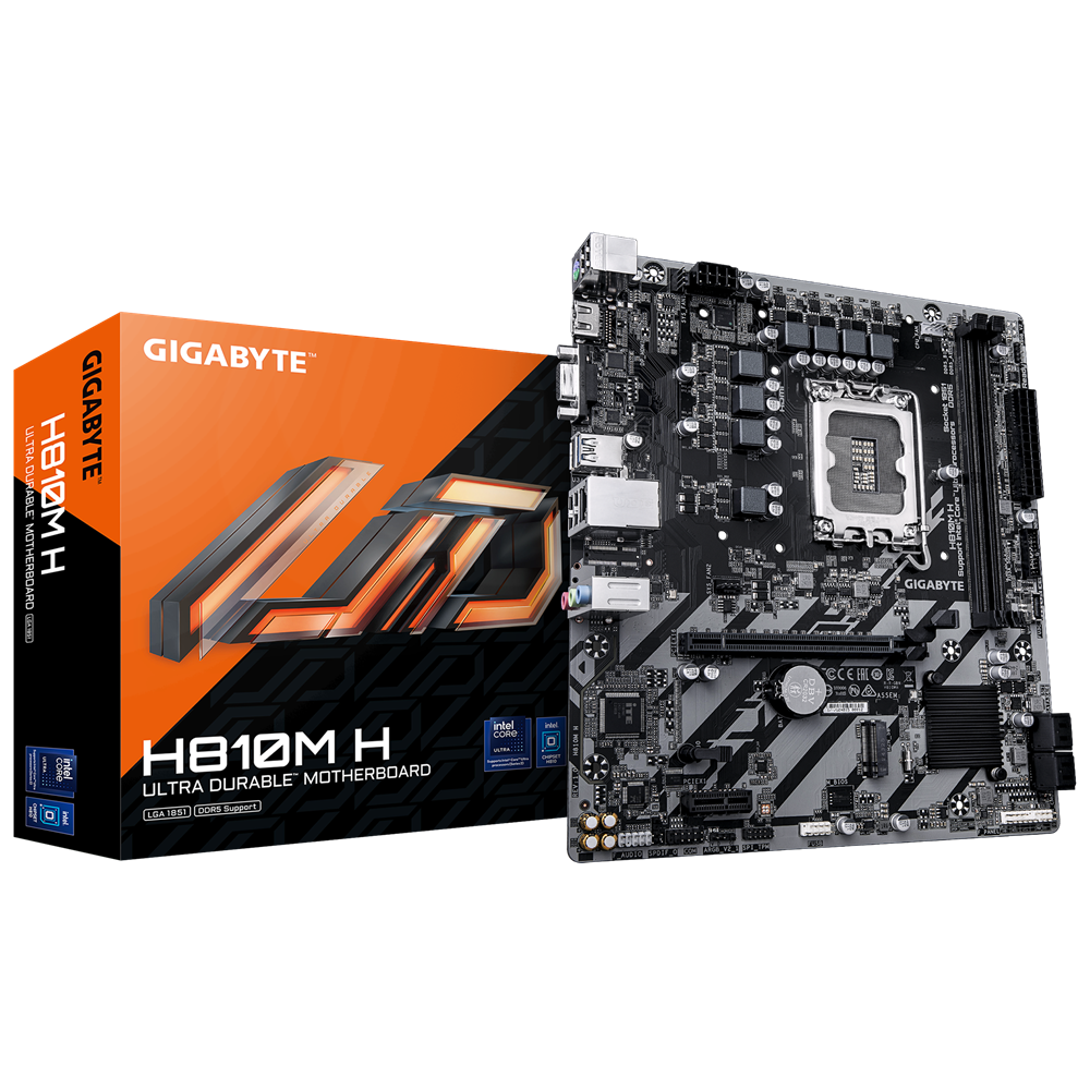 GIGABYTE H810M-H DDR5 HDMI PCIE 4.0 1851p mATX
