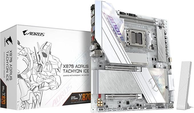 GIGABYTE X870A AORUS TACHYON ICE DDR5 8400Mhz HDMI/DP E-ATX AM5