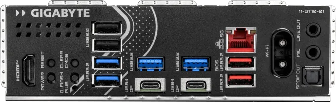 GIGABYTE X870E EAGLE WIFI7 DDR5 HDMI-DP TYPEC PCIE 5.0 AM5 ATX