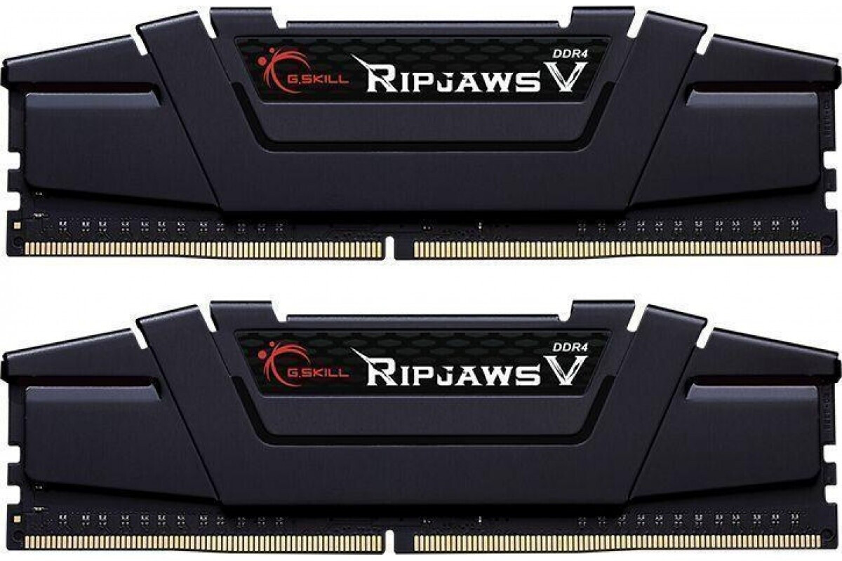 GSKILL 32GB (2X 16GB) DDR4 4000MHZ CL18 DUAL KIT PC RAM / RipjawsV F4-4000C18D-32GVK