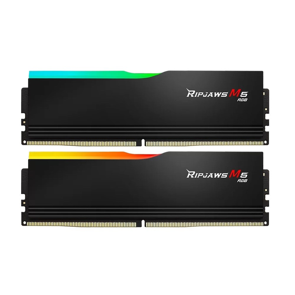 GSKILL 32GB (2X 16GB) DDR5 6000MHZ CL36 DUAL KIT RGB PC RAM RIPJAWS M5 F5-6000J3636F16GX2-RM5RK