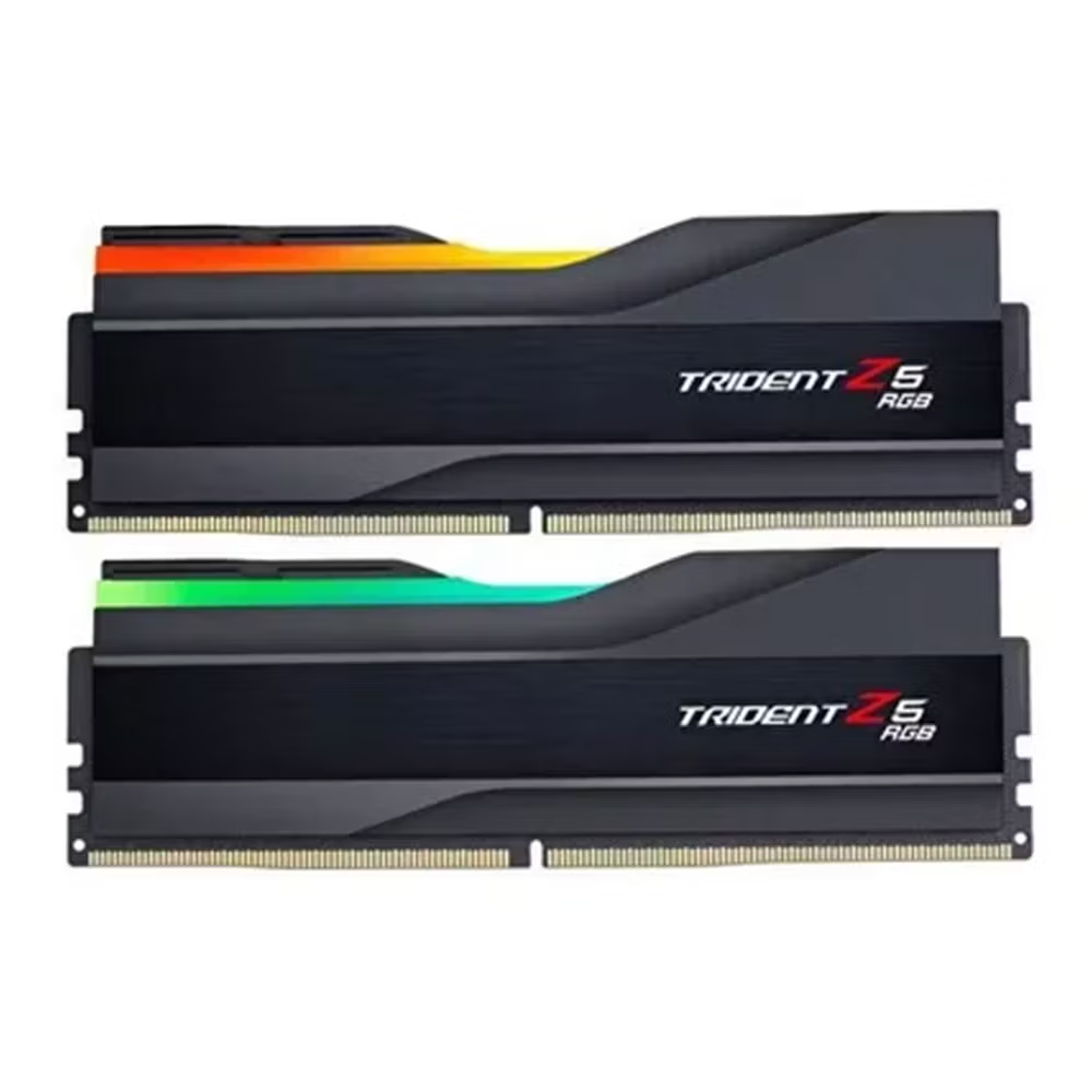 GSKILL 32GB (2X 16GB) DDR5 6400MHZ CL32 RGB DULA KIT PC RAM / TRIDENT Z5 RGB F5-6400J3239G16GX2-TZ5RK