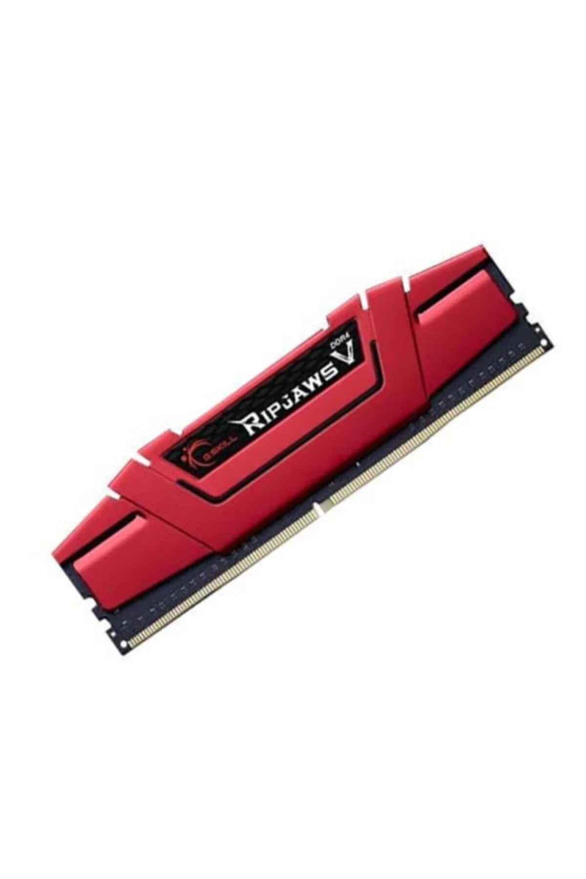 GSKILL 8GB DDR4 3000MHZ CL16 PC RAM / RipjawsV F4-3000C16S-8GVRB Kırmızı