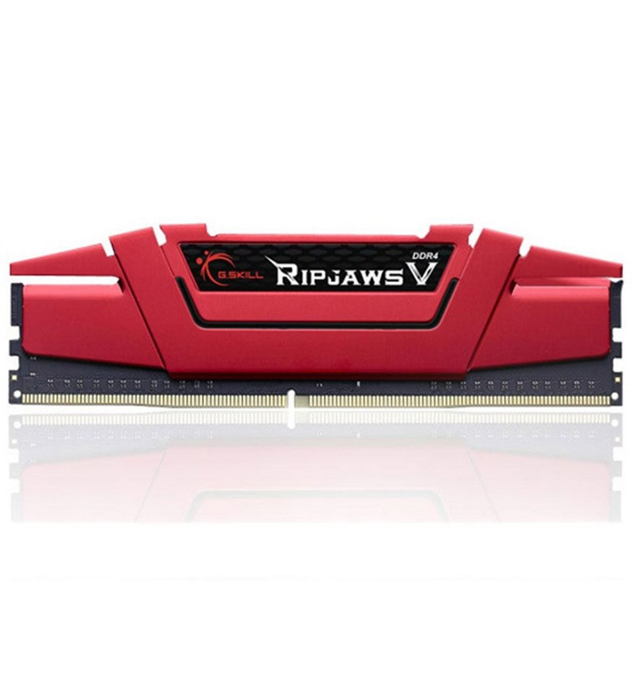 GSKILL 8GB DDR4 3000MHZ CL16 PC RAM / RipjawsV F4-3000C16S-8GVRB Kırmızı