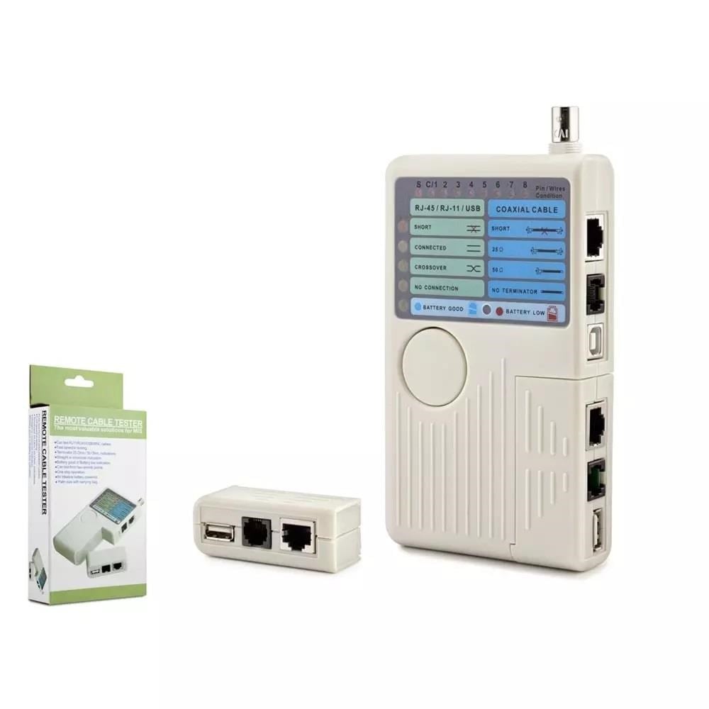Hadron HDX6505 RJ45/RJ11/BNC/USB Kablo Test Cihazı