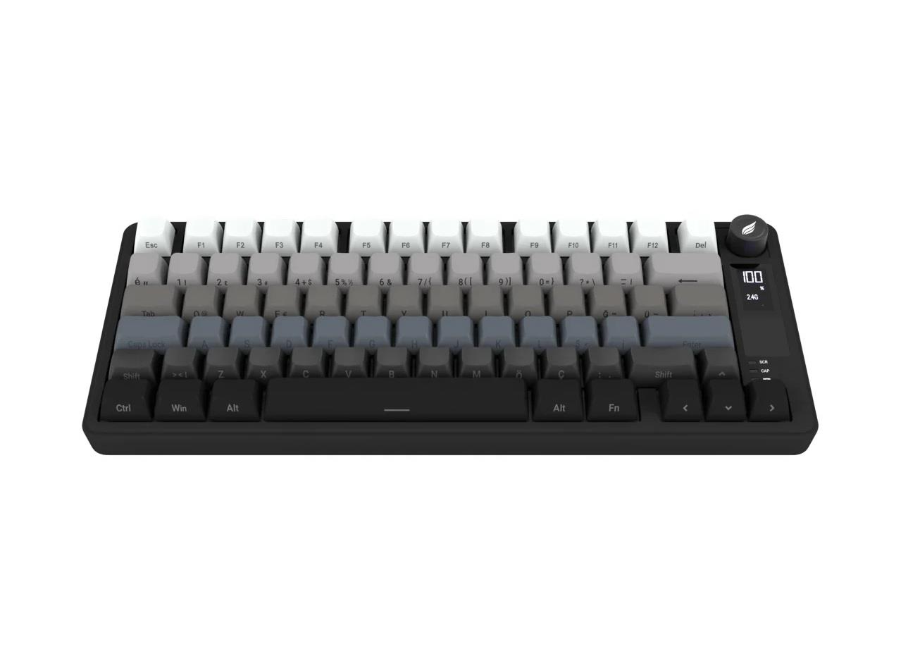 HAWK GAMING HK255BG MEMBRANE LCD RGB KABLOSUZ BLUE KLAVYE