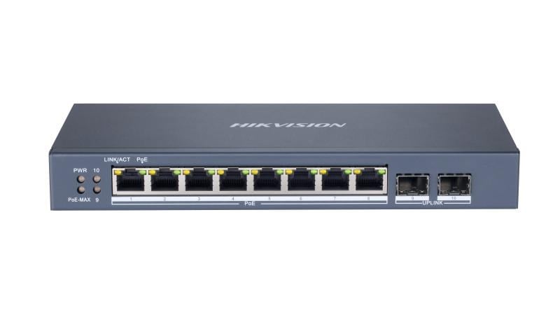 HIKVISION DS-3E1510P-SI 8XGE+2XGE/SFP POE 120W SWİTCH
