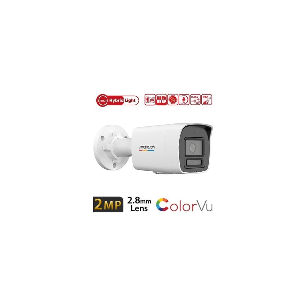 HIKVISION KAMERA IP KAMERA BULLET 2 MP DS-2CD1027G2H-LIUF 2.8MM