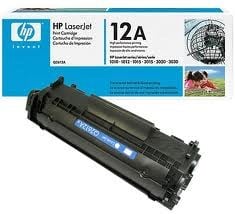 HP 12A Siyah Orijinal LaserJet Toner Kartuşu (2.000 Sayfa) - Q2612A