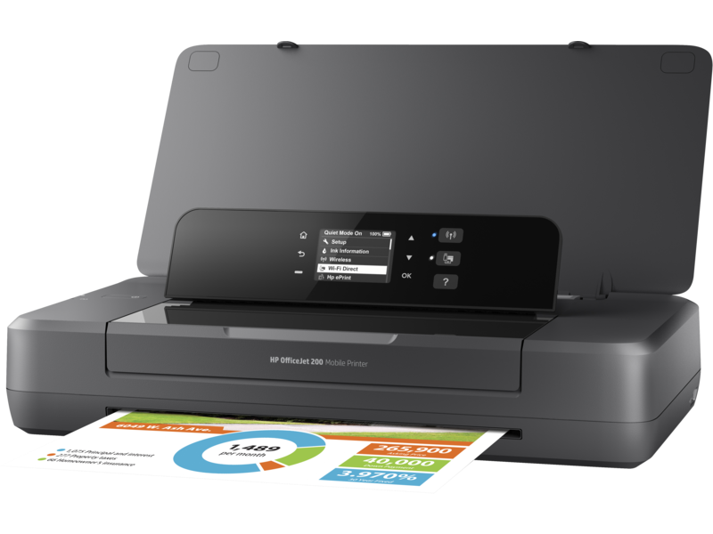 HP A4 Renkli N4K99C Officejet Taşınabilir Bataryalı Yazıcı USB 2.0,Kablosuz