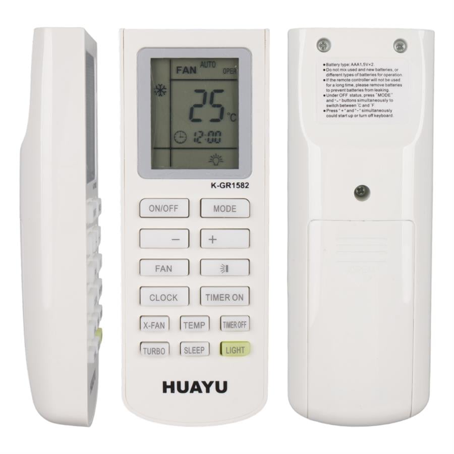 Huayu K-GR1582 Üniversal Gree Akıllı Klima Kumandası