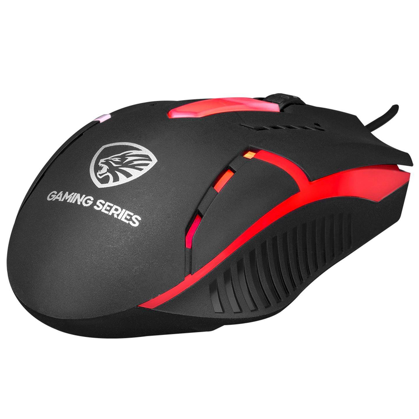 Hytech HYK-46 GAMY USB Q klavye-mouse kırmızı-