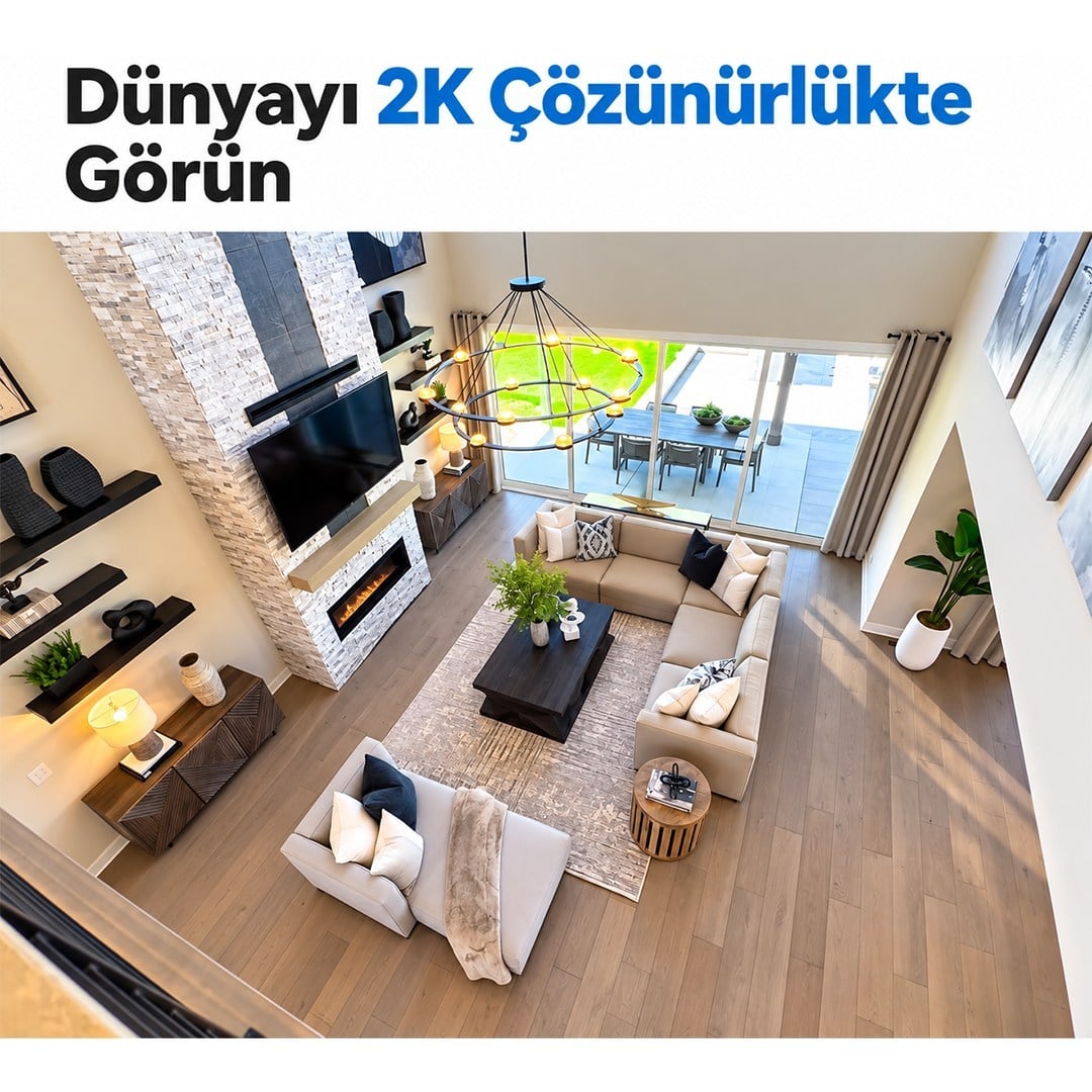 IMOU IPC-PS2MP-5R1 Ranger PS2M Poe 2.8mm Lens İki Yönlü Ses Renkli Gece Görüş 5MP İç Mekan Bullet Kamera